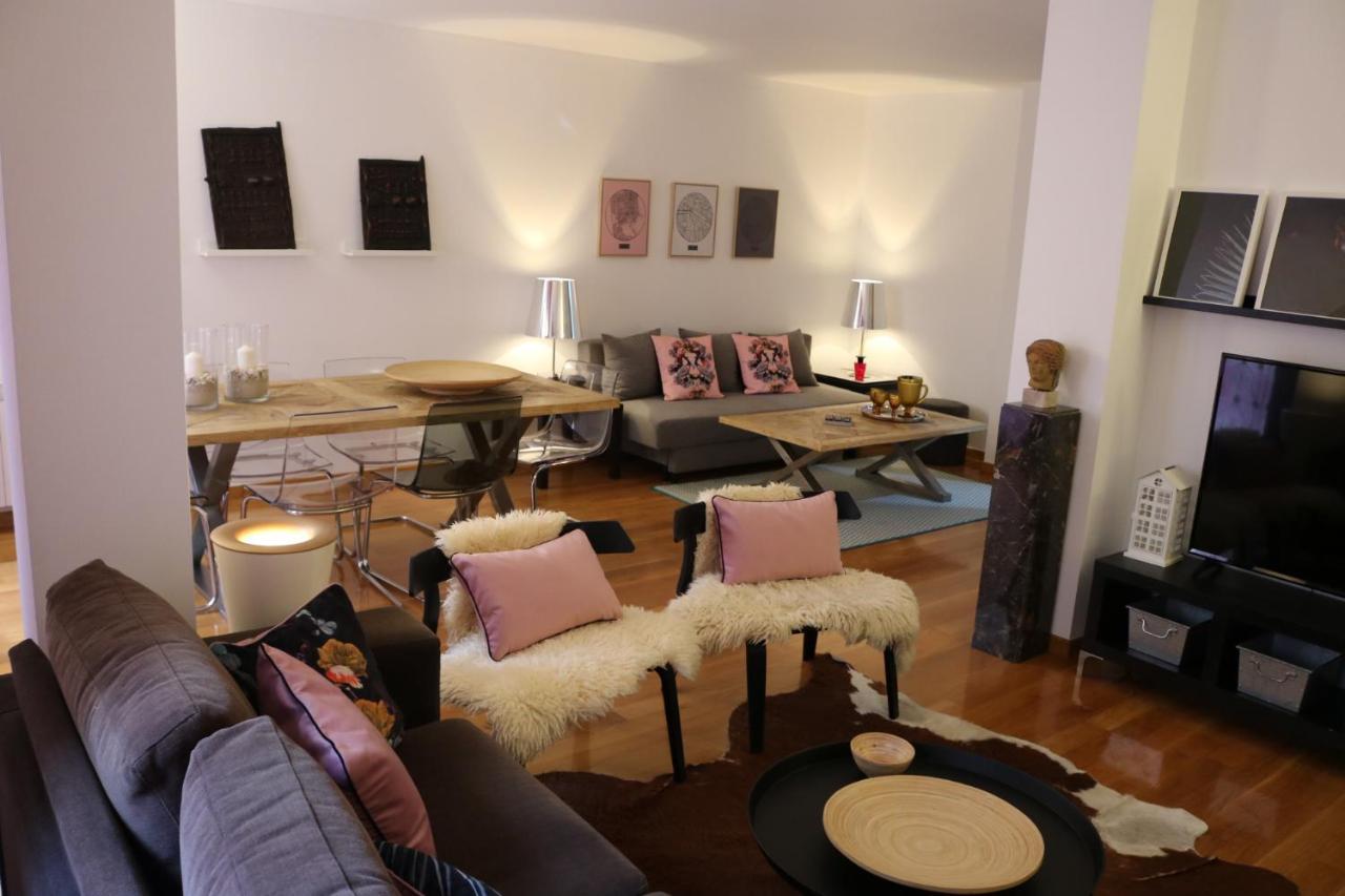 Impresionante Piso En El Centro De Pontevedra Con Terraza Y Parking Apartment Exterior photo